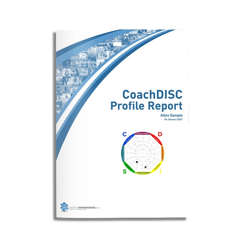 CoachDISC Sample Cover